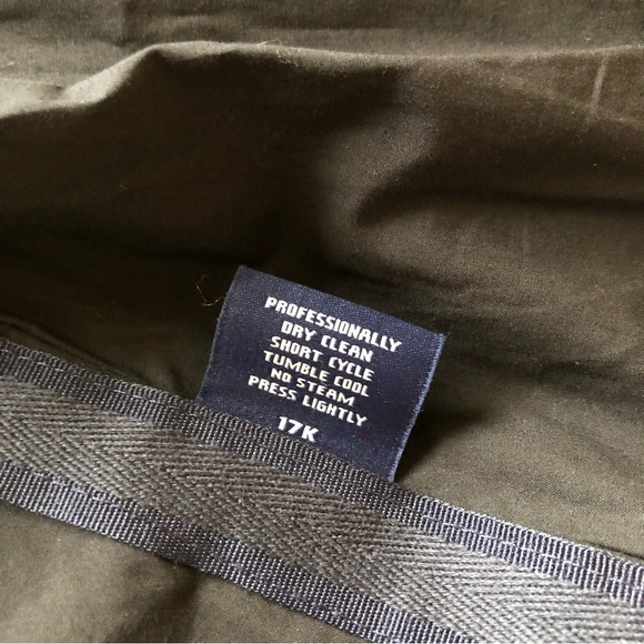 Faconnable 100% Cotton Lined 6 Button Black Women's Coat Jacket Size L - Picture 14 of 15